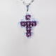 Small Cross - Trina-Silver Chain - 2